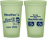 Custom Bachelorette 22 oz Glow In The Dark Cups - Beach | 60135