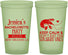 Custom Bachelorette 22 oz Glow In The Dark Cups - Crawfish Boil | 60137
