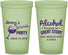 Custom Bachelorette 22 oz Glow In The Dark Cups - Alcohol | 60138