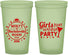Custom Bachelorette 22 oz Glow In The Dark Cups - Girls Just Wanna Party | 60139