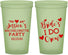 Custom Bachelorette 22 oz Glow In The Dark Cups - Brides I Do Crew | 60159