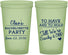 Custom Bachelorette 22 oz Glow In The Dark Cups - To Have And To Hold | 60168