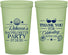 Custom Bachelorette 22 oz Glow In The Dark Cups - Beach | 60177