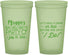 Custom Bachelorette 22 oz Glow In The Dark Cups - Before She Says I Do | 60179