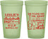 Custom Bachelorette 22 oz Glow In The Dark Cups - Mr Right Girls Night | 60180