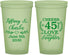 Custom Anniversary 22 oz Glow In The Dark Cups - Cheers To 45 Years | 80006