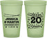 Custom Anniversary 22 oz Glow In The Dark Cups - Cheers To 20 Years | 80011