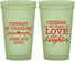 Custom Anniversary 22 oz Glow In The Dark Cups - Cheers To 45 Years | 80016