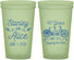 Custom Anniversary 22 oz Glow In The Dark Cups - Cheers To 40 Years | 80025