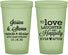 Custom Anniversary 22 oz Glow In The Dark Cups - 40th Wedding | 80035