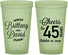 Custom Anniversary 22 oz Glow In The Dark Cups - Cheers To 45 Years | 80036