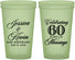Custom Anniversary 22 oz Glow In The Dark Cups - 60 Years Of Marriage | 80039