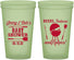 Custom Baby Shower 22 oz Glow In The Dark Cups - Beers Bbq Babies | 90006