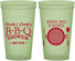 Custom Baby Shower 22 oz Glow In The Dark Cups - Beers Bbq Babies | 90007