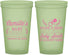 Custom Baby Shower 22 oz Glow In The Dark Cups - Raise A Beer | 90008