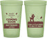 Custom Baby Shower 22 oz Glow In The Dark Cups - Little Deer On The Way | 90011