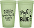 Custom Baby Shower 22 oz Glow In The Dark Cups - Gender Reveal Pink Or Blue | 90012