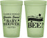 Custom Baby Shower 22 oz Glow In The Dark Cups - Little Honey Bee | 90018