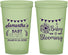 Custom Baby Shower 22 oz Glow In The Dark Cups - Blooming | 90020