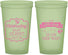 Custom Baby Shower 22 oz Glow In The Dark Cups - Little Lady On The Way | 90022