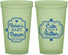 Custom Baby Shower 22 oz Glow In The Dark Cups - Cute Little Button | 90035