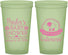 Custom Baby Shower 22 oz Glow In The Dark Cups - Lamb Cuteness | 90038