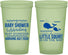 Custom Baby Shower 22 oz Glow In The Dark Cups - Mermaid On Her Way | 90044