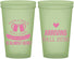 Custom Baby Shower 22 oz Glow In The Dark Cups - Raise A Beer | 90049