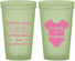Custom Baby Shower 22 oz Glow In The Dark Cups - Baby Is Brewing | 90050