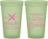 Custom Baby Shower 22 oz Glow In The Dark Cups - Cupcake In The Oven | 90059