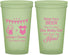 Custom Baby Shower 22 oz Glow In The Dark Cups - Raise Your Beer | 90065