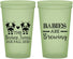 Custom Baby Shower 22 oz Glow In The Dark Cups - Twins Baby Cows | 90072