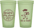 Custom Baby Shower 22 oz Glow In The Dark Cups - Horse It’s A Girl | 90077