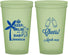 Custom Baby Shower 22 oz Glow In The Dark Cups - Baby Monkey | 90082
