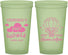 Custom Baby Shower 22 oz Glow In The Dark Cups - Hot Air Balloon | 90097