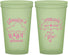 Custom Baby Shower 22 oz Glow In The Dark Cups - April Showers May Babies | 90099