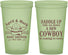 Custom Baby Shower 22 oz Glow In The Dark Cups - New Cowboy | 90104