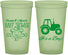 Custom Baby Shower 22 oz Glow In The Dark Cups - Tractor | 90109