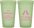 Custom Baby Shower 22 oz Glow In The Dark Cups - Baby Is Brewing | 90116
