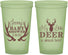 Custom Baby Shower 22 oz Glow In The Dark Cups - My Little Deer | 90124