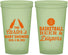 Custom Baby Shower 22 oz Glow In The Dark Cups - Basketball Beer Diapers | 90133