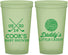 Custom Baby Shower 22 oz Glow In The Dark Cups - Golf Little Caddy | 90135
