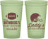 Custom Baby Shower 22 oz Glow In The Dark Cups - Football Little Kicker | 90139
