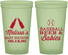 Custom Baby Shower 22 oz Glow In The Dark Cups - Baseball Beer Diapers | 90149