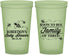 Custom Baby Shower 22 oz Glow In The Dark Cups - Bee Family | 90155