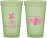 Custom Baby Shower 22 oz Glow In The Dark Cups - Shes Going To Pop | 90157