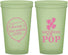 Custom Baby Shower 22 oz Glow In The Dark Cups - Shes Going To Pop | 90160