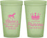 Custom Baby Shower 22 oz Glow In The Dark Cups - Little Princess | 90174