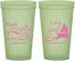 Custom Baby Shower 22 oz Glow In The Dark Cups - Sailboat | 90178