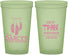 Custom Baby Shower 22 oz Glow In The Dark Cups - Tribe Member | 90183